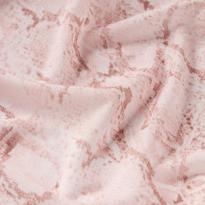 Skims Milky Sheer Cami Bodysuit Rose Pastel Snake Print