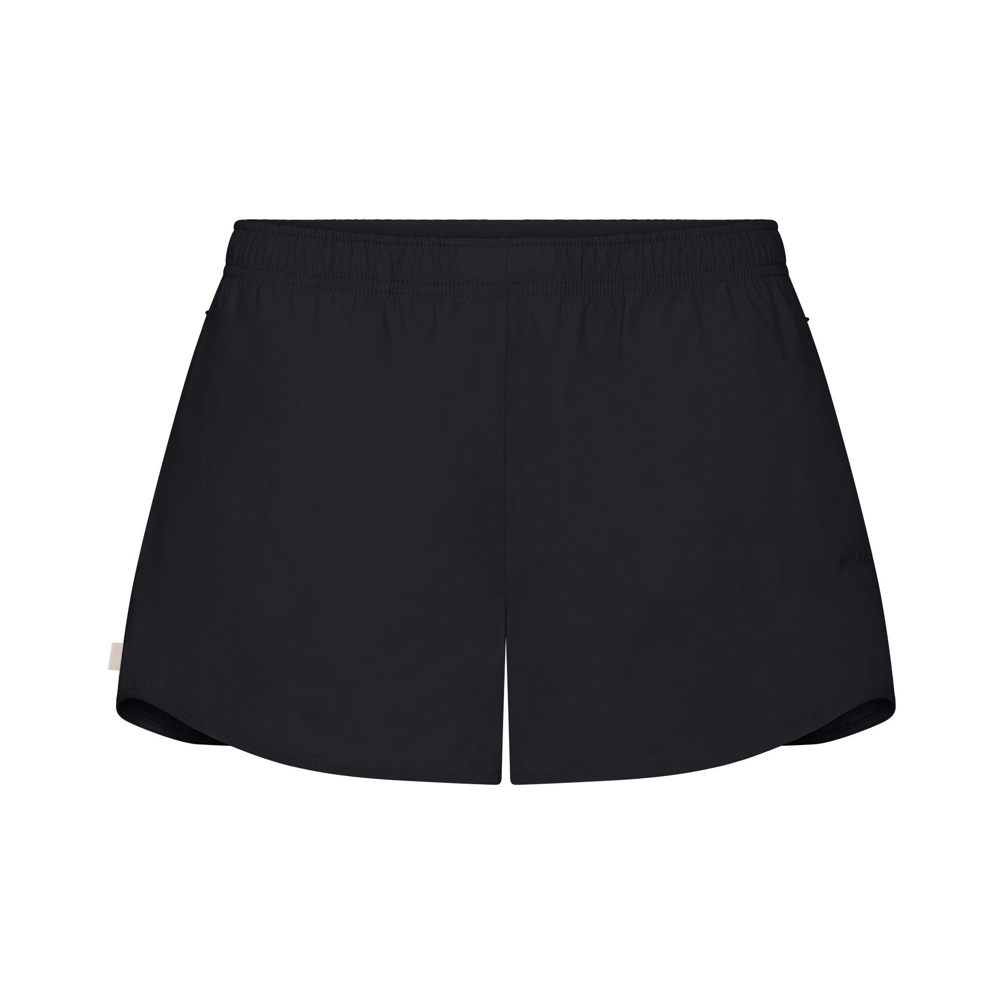 Skims Nikeskims Woven Nylon 2.5" Runner Short Obsidian