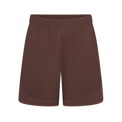 Skims Nikeskims Airy Relaxed Short Dark Sepia