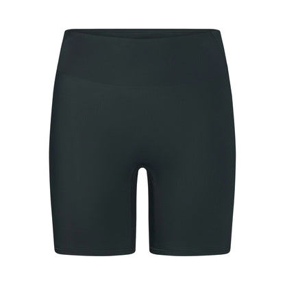 Skims Nikeskims Shine Bonded Waist 5" Biker Short Dark Teal
