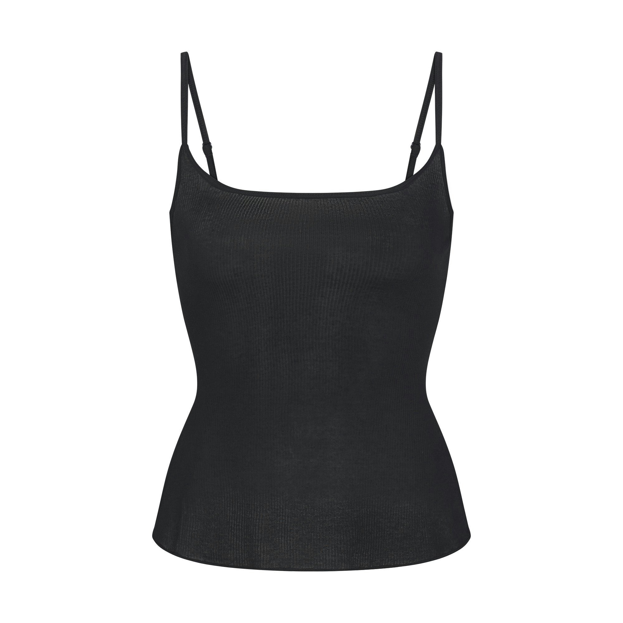 SHEER RIB LONG CAMI
