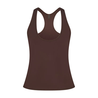 Skims Nikeskims Airy Racer Back Tank Dark Sepia