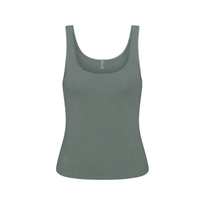 Skims Drop Needle Pointelle Tank Magnet