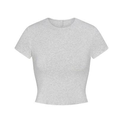 DROP NEEDLE POINTELLE BABY TEE