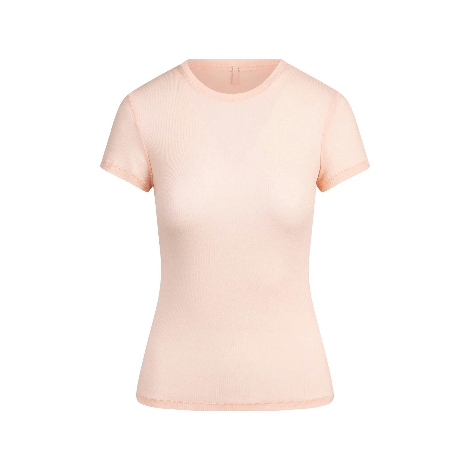 SHEER RIB T-SHIRT