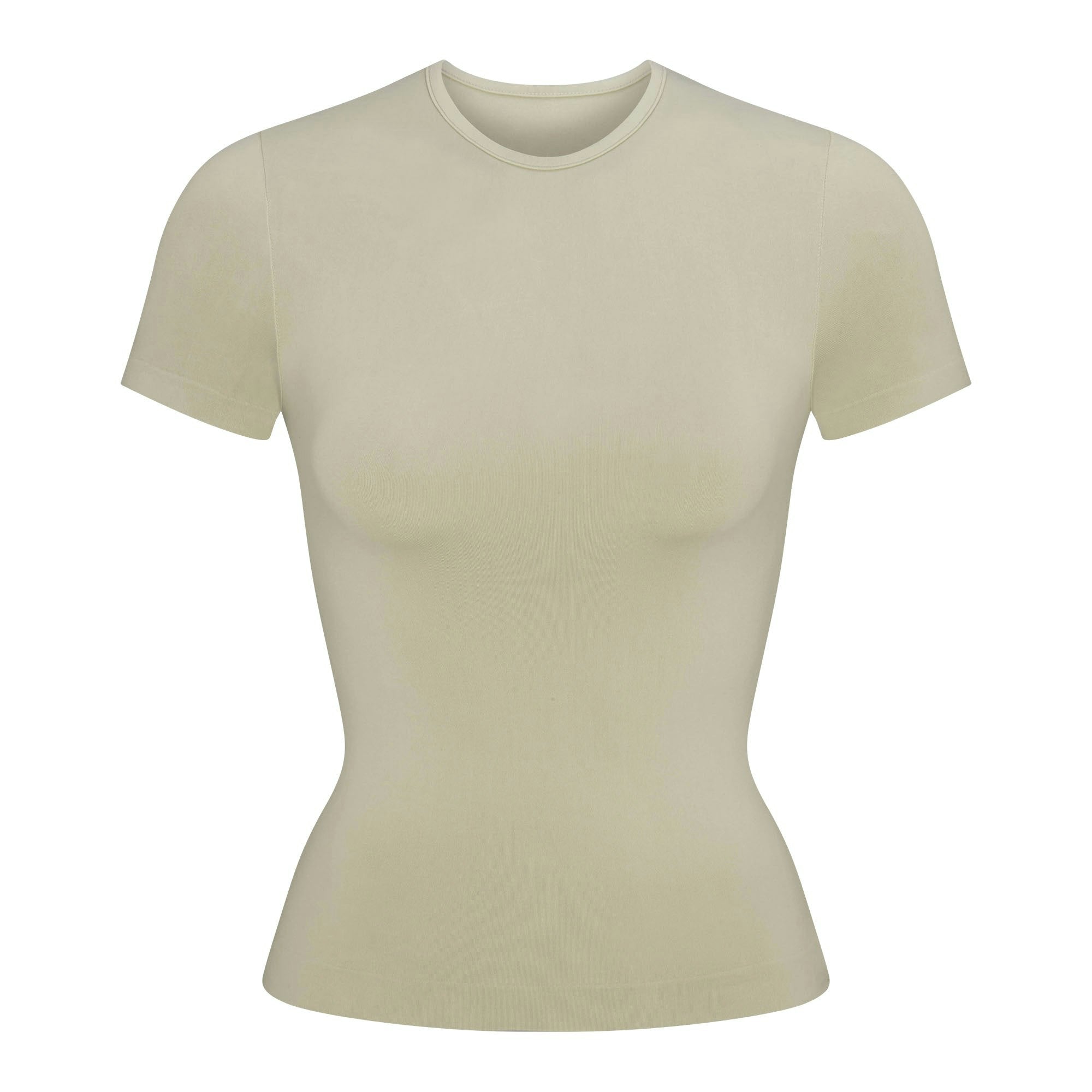 Skims Soft Smoothing Seamless T-Shirt Elm