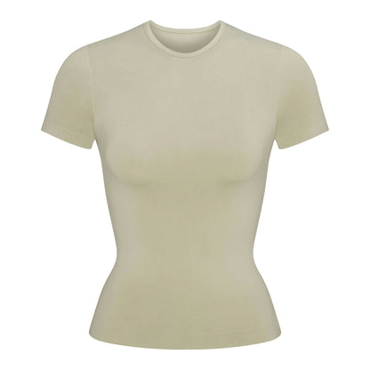 Skims Soft Smoothing Seamless T-Shirt Elm