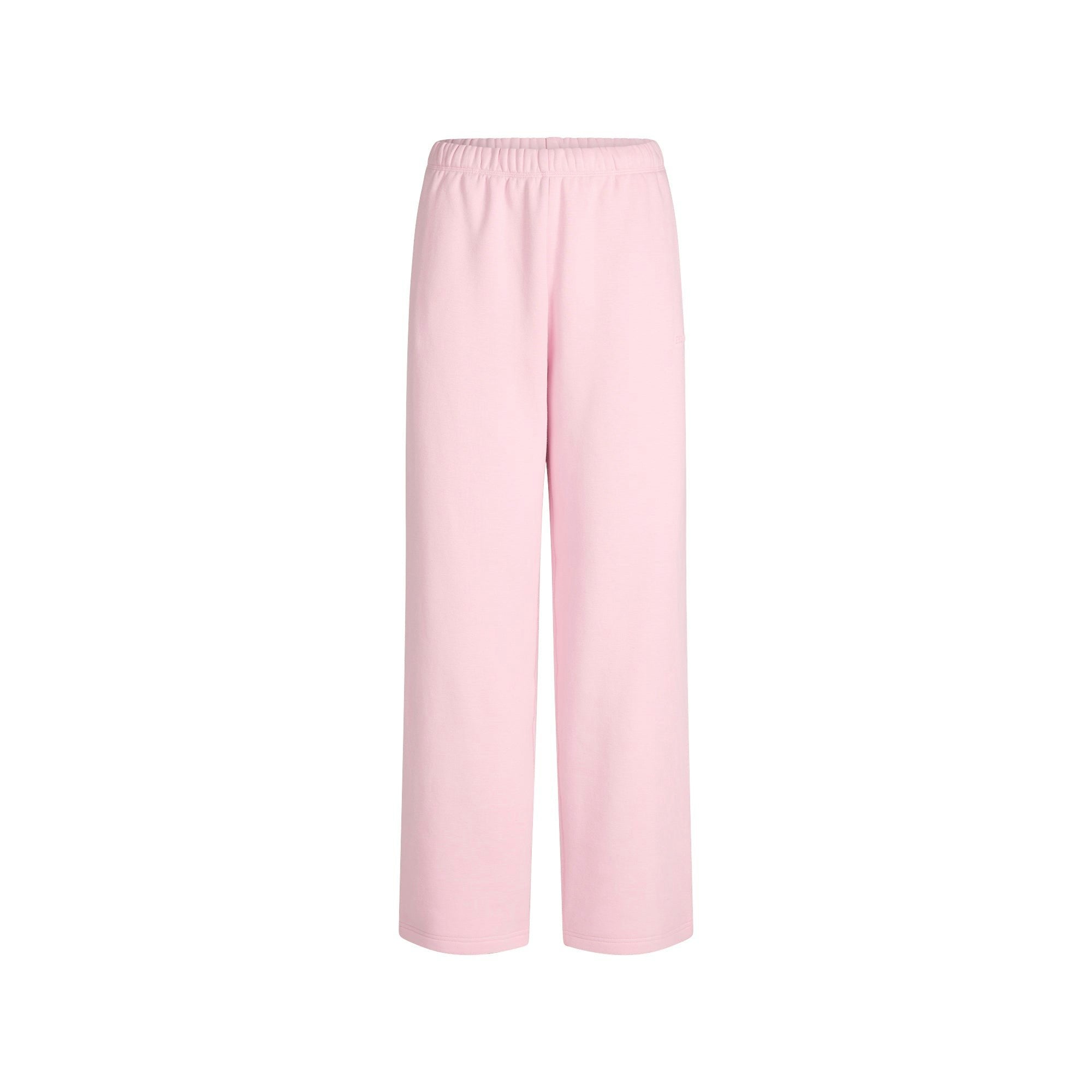 Skims Cotton Fleece Classic Straight Leg Pant Halite