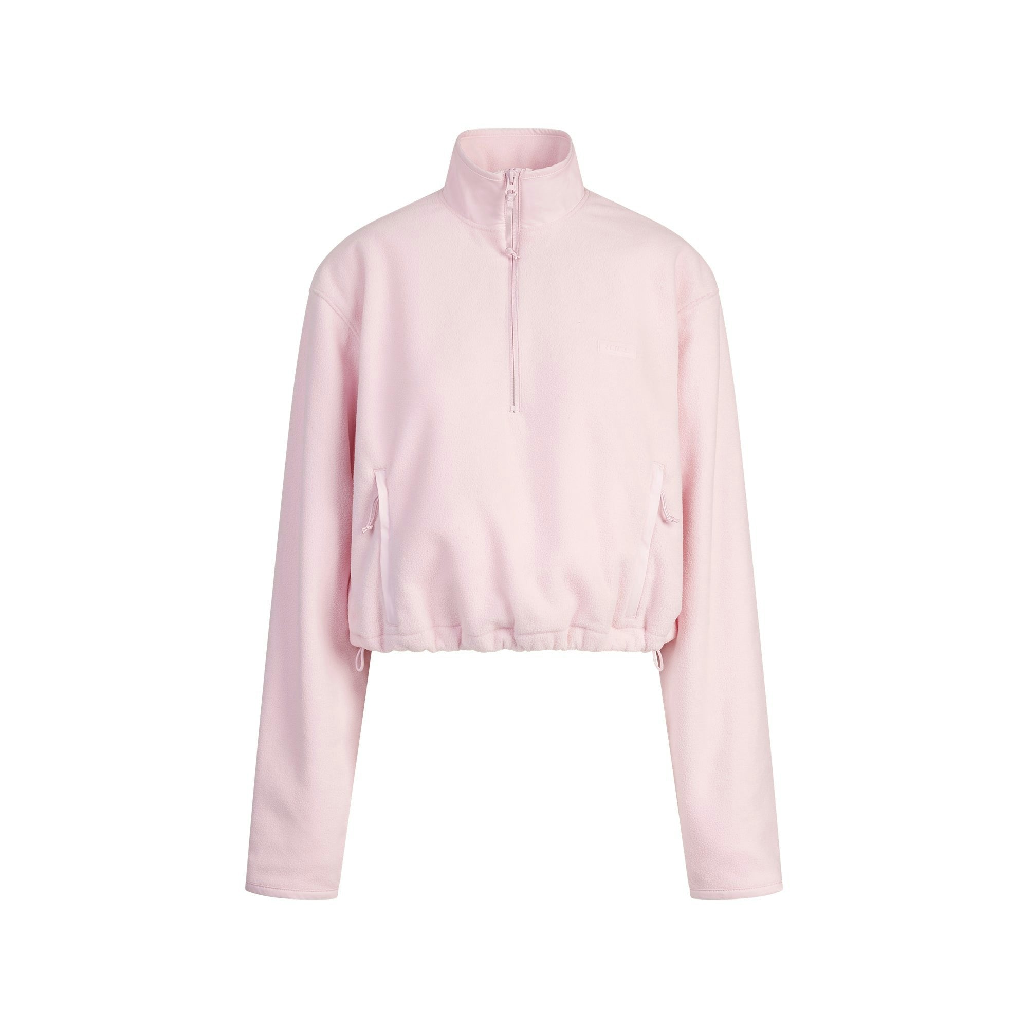Skims Outdoor Fleece Half Zip Pullover Cherry Blossom