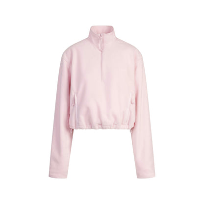 Skims Outdoor Fleece Half Zip Pullover Cherry Blossom