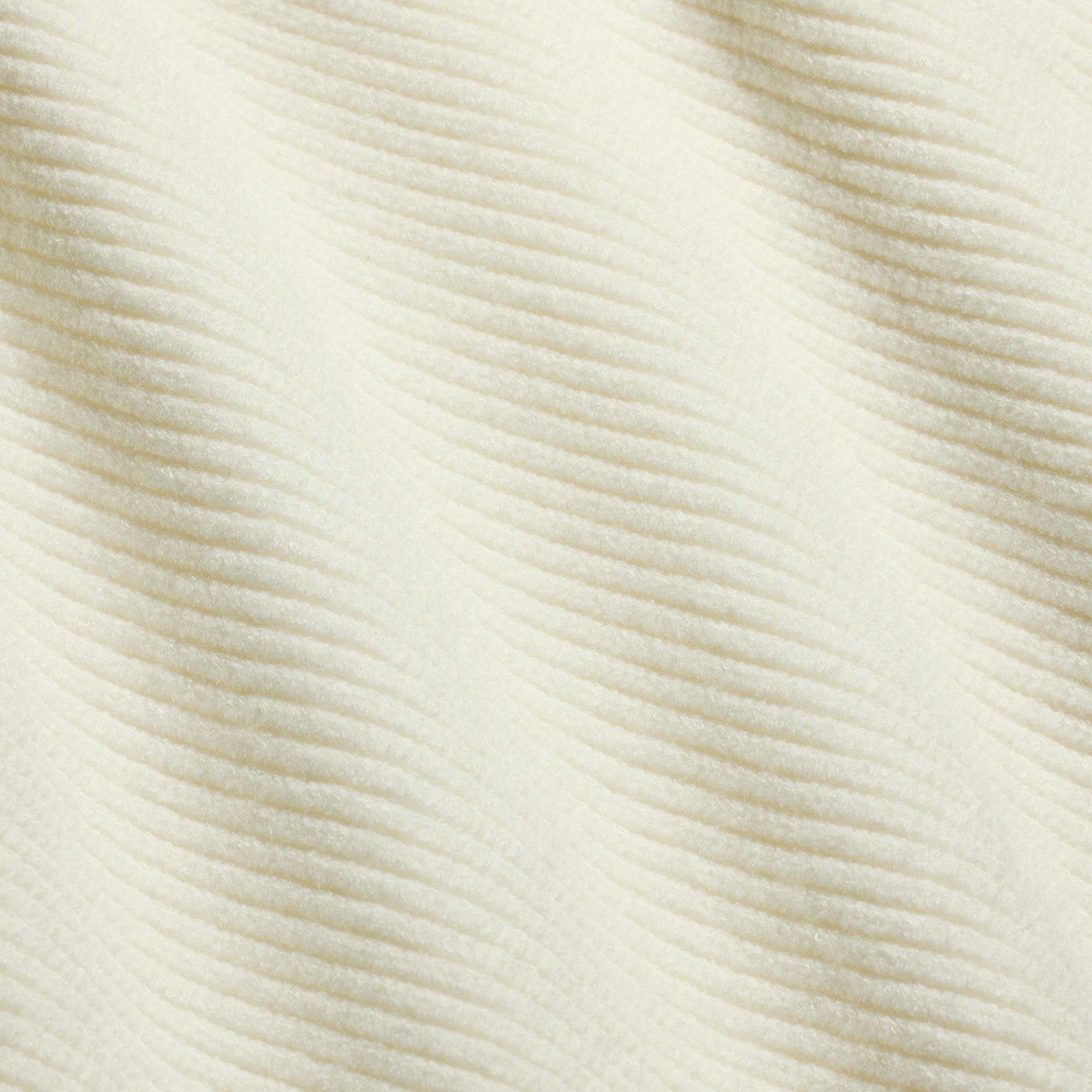 Skims Sweater Knits Ribbed Mock Neck Zip Up Ivory