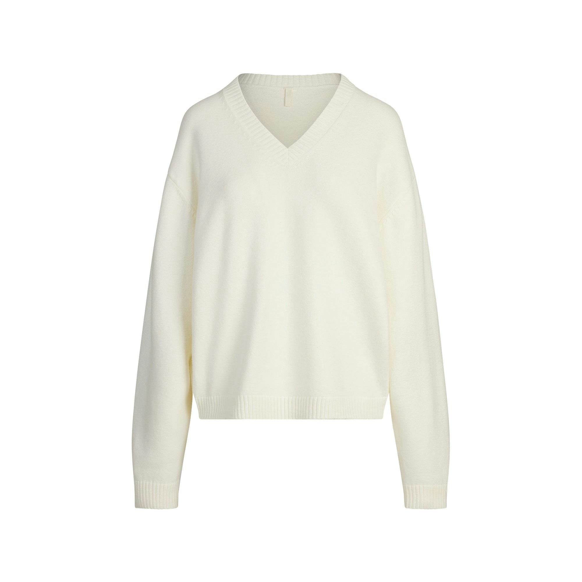 Skims Sweater Knits Pullover V Neck Ivory