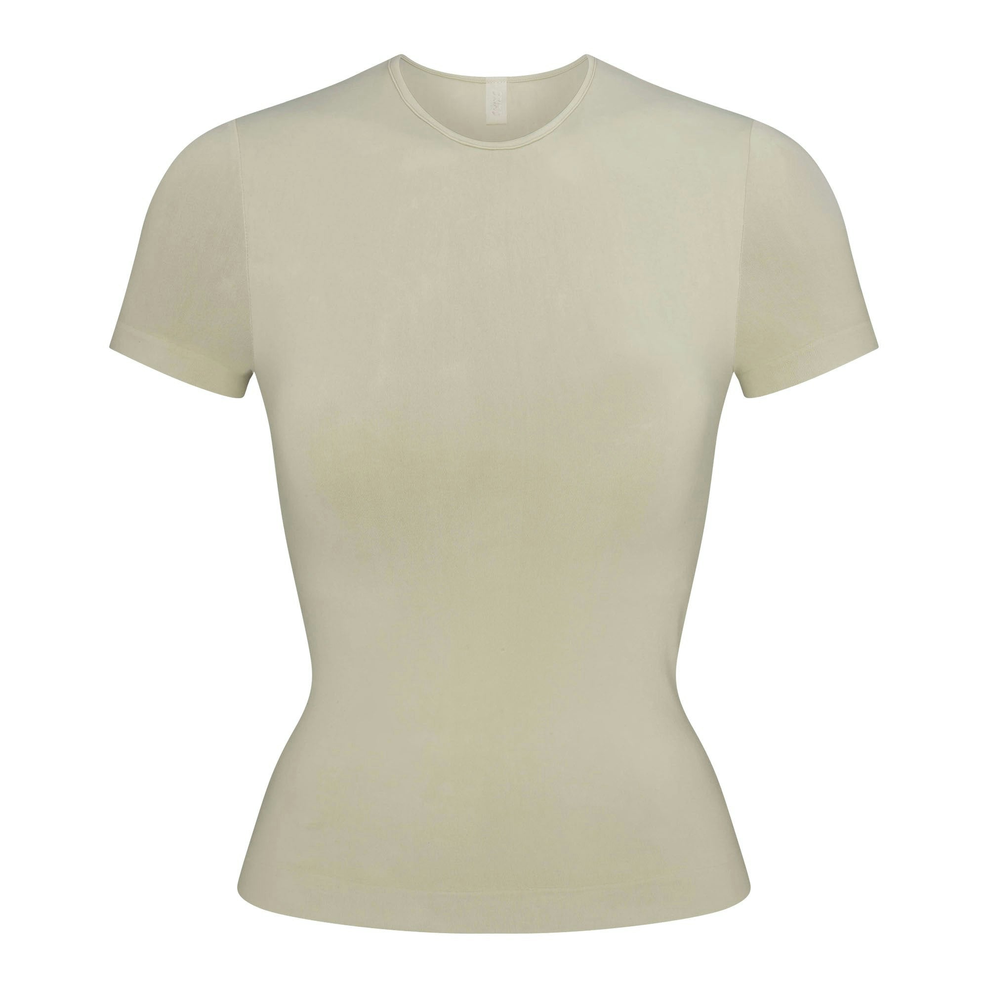SOFT SMOOTHING SEAMLESS PADDED T-SHIRT
