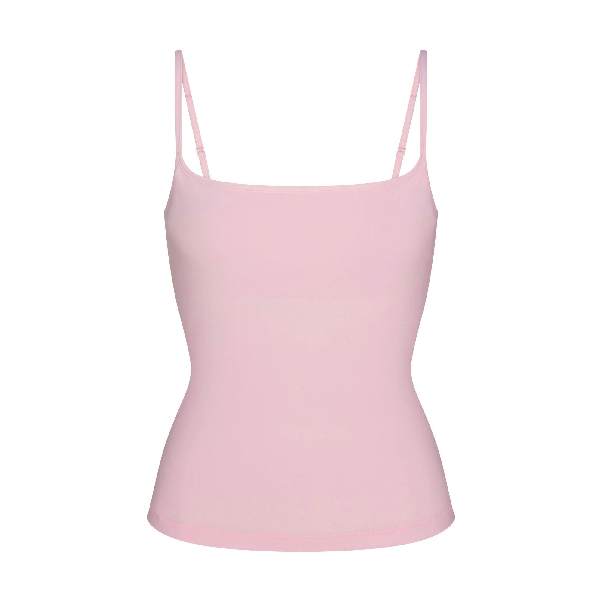 Skims Cotton Jersey Scoop Neck Cami Cherry Blossom
