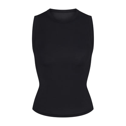 Skims Nikeskims Weightless Layers Sleeveless Top Obsidian