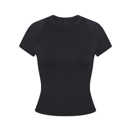 Skims Nikeskims Airy Baby Tee Obsidian