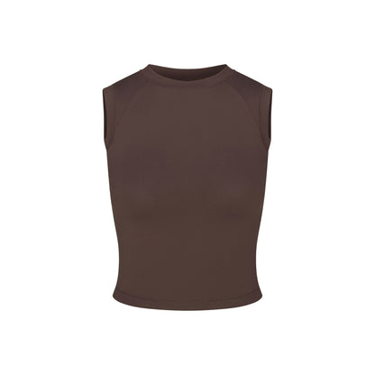 Skims Nikeskims Airy Muscle Tee Dark Sepia