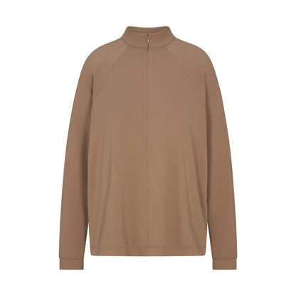 Skims Nikeskims Airy Long Sleeve Half Zip Myrrh