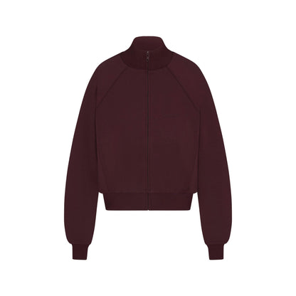 Skims Nikeskims Matte Tricot Track Jacket Currant