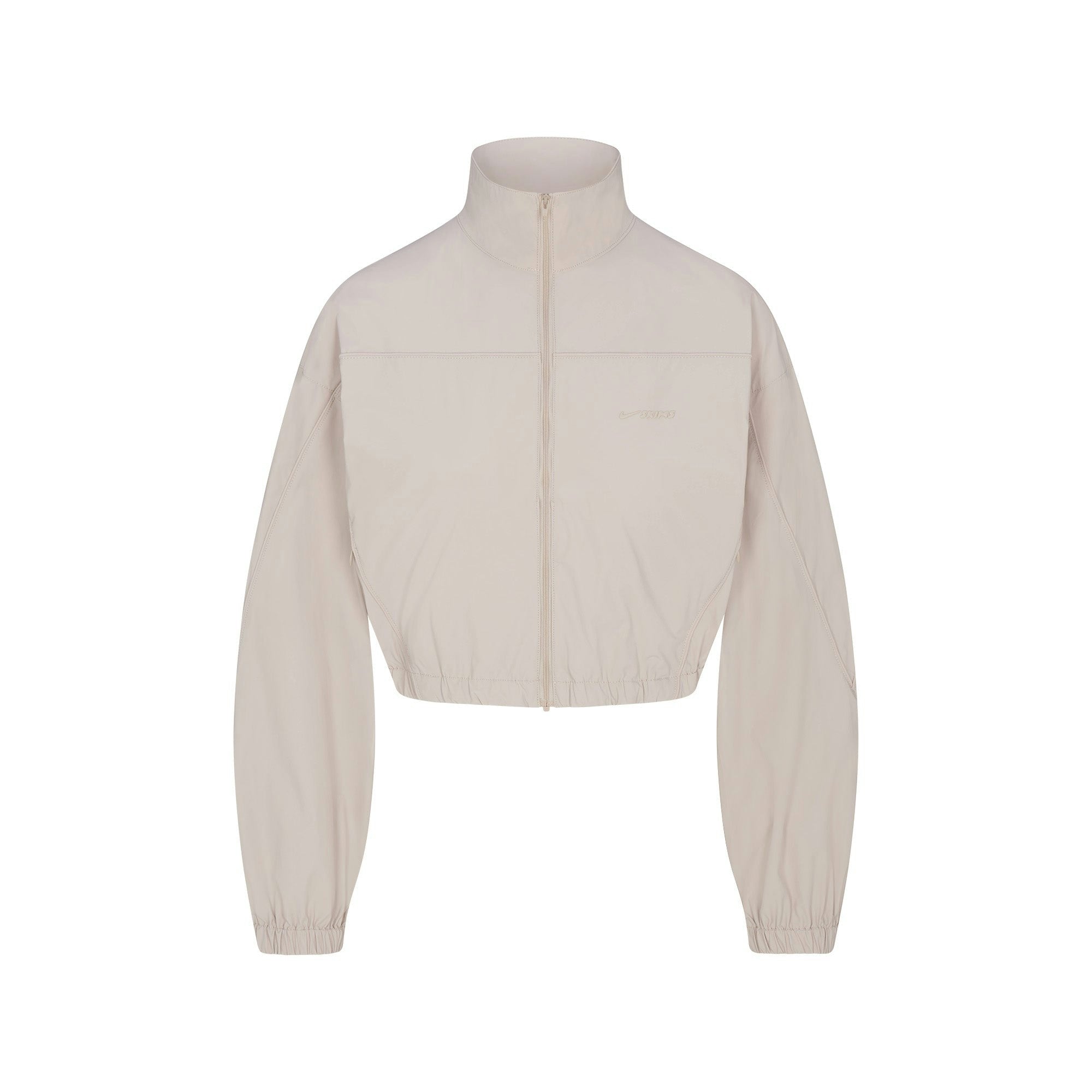 Skims Nikeskims Woven Nylon Crop Jacket Stone