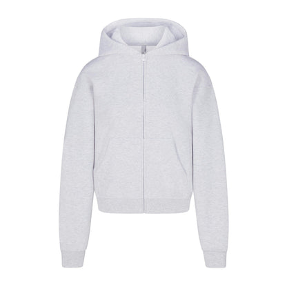 COTTON FLEECE CLASSIC ZIP UP HOODIE