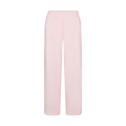 Skims Outdoor Fleece Straight Leg Pant Cherry Blossom