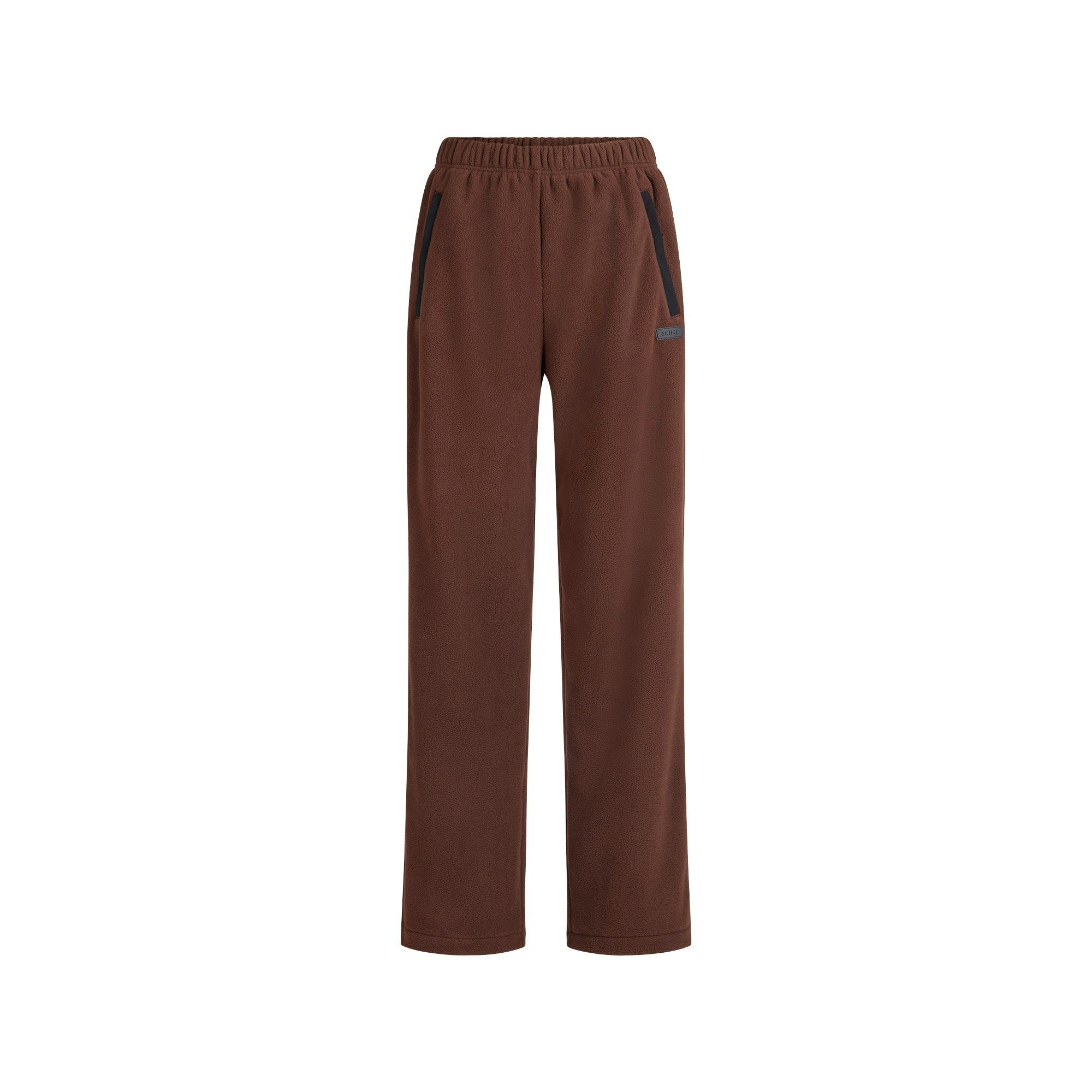Skims Outdoor Fleece Straight Leg Pant Cocoa