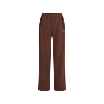 Skims Outdoor Fleece Straight Leg Pant Cocoa