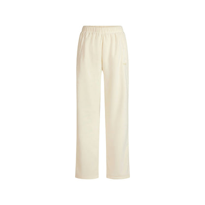 Skims Outdoor Fleece Straight Leg Pant Ecru