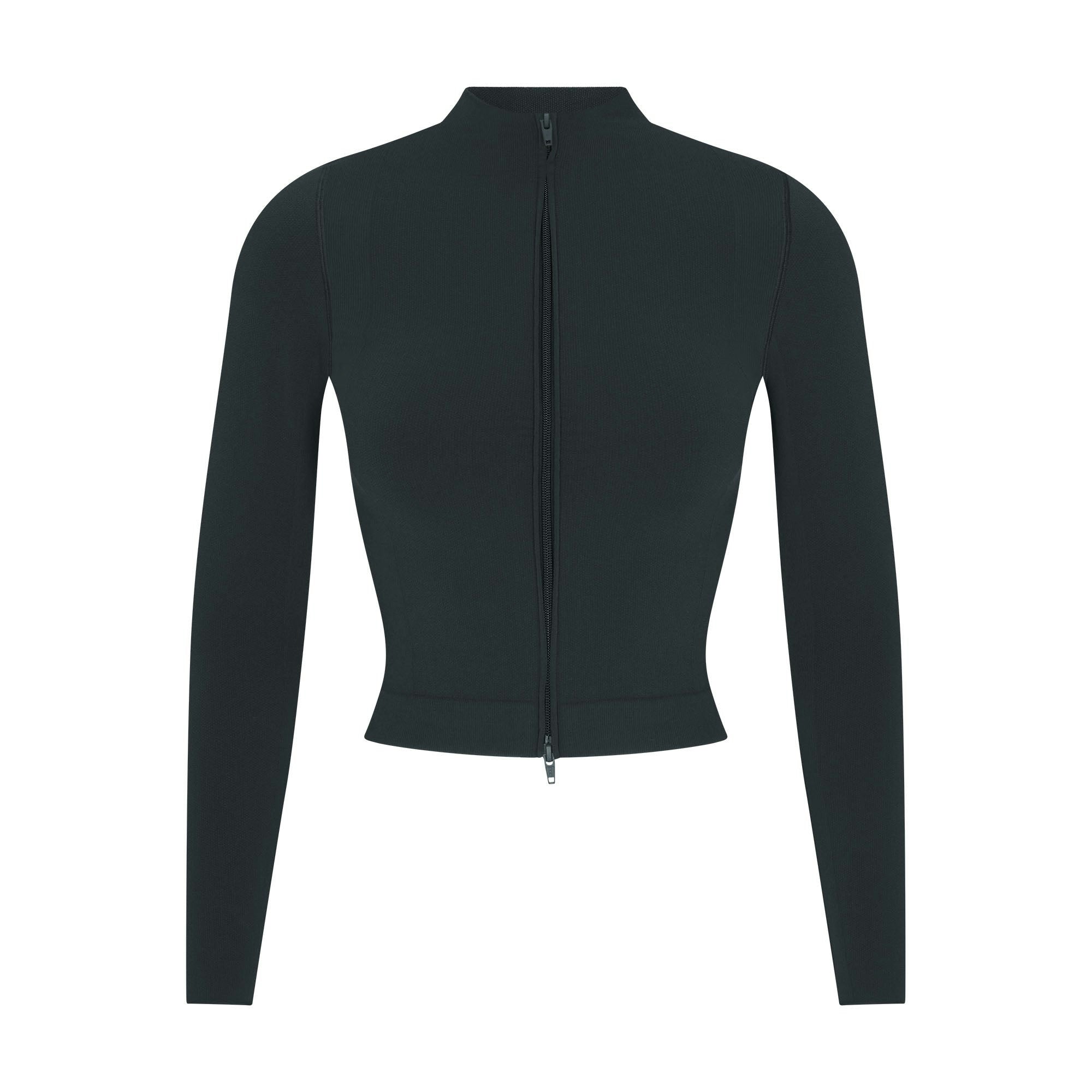 Skims Nikeskims Vintage Seamless Full Zip Jacket Dark Teal