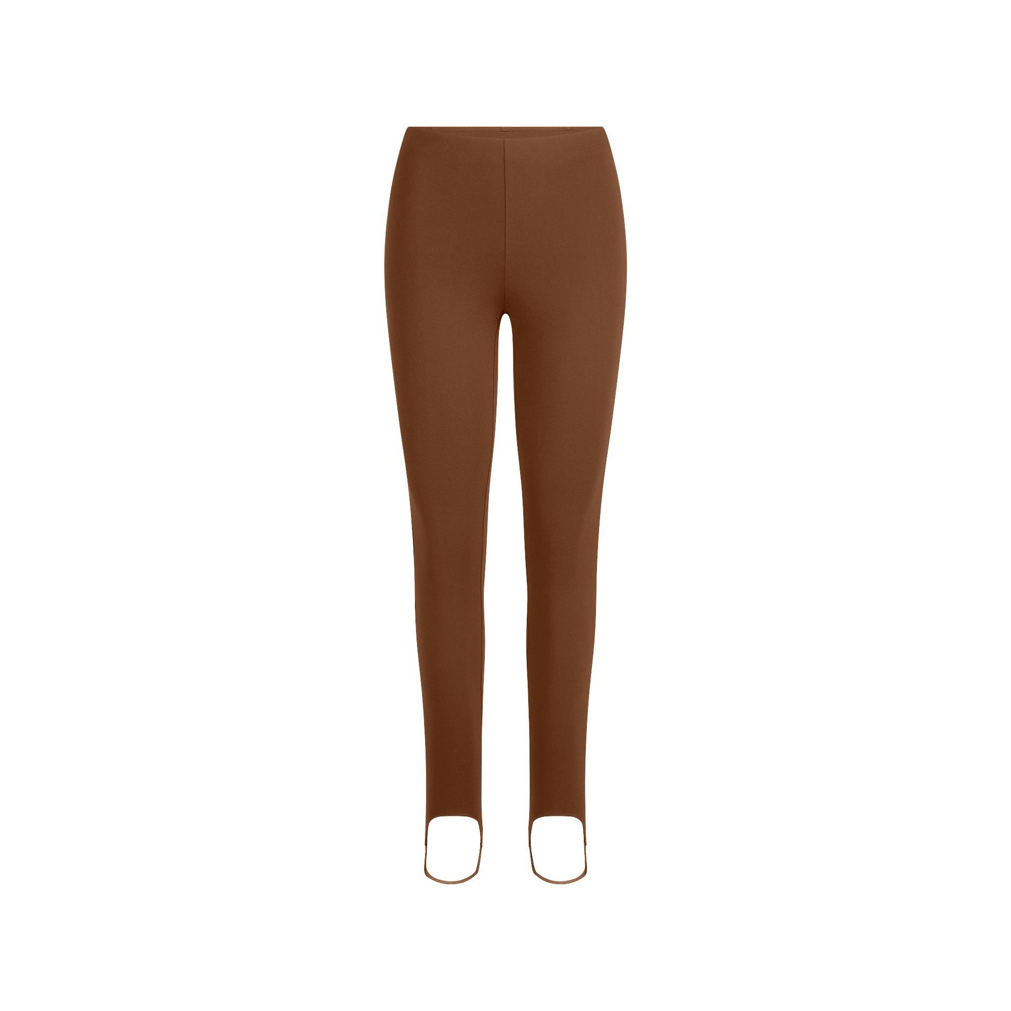 Skims The Essential Collection High-Waisted Stirrup Legging Bison
