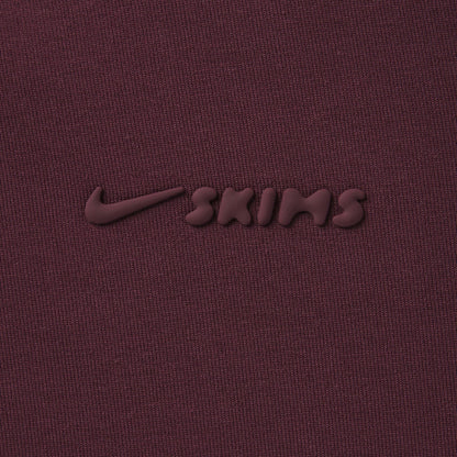 Skims Nikeskims Matte Tricot Oversized Track Jacket Currant