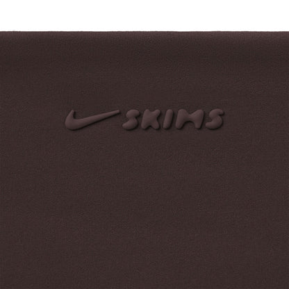 Skims Nikeskims Matte Twist-Front Bra Dark Sepia