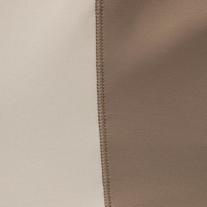 Skims Nikeskims Shine Long Sleeve Crew Neck Truffle And Stone