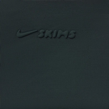 Skims Nikeskims Shine Bonded Waist 26" Legging Dark Teal