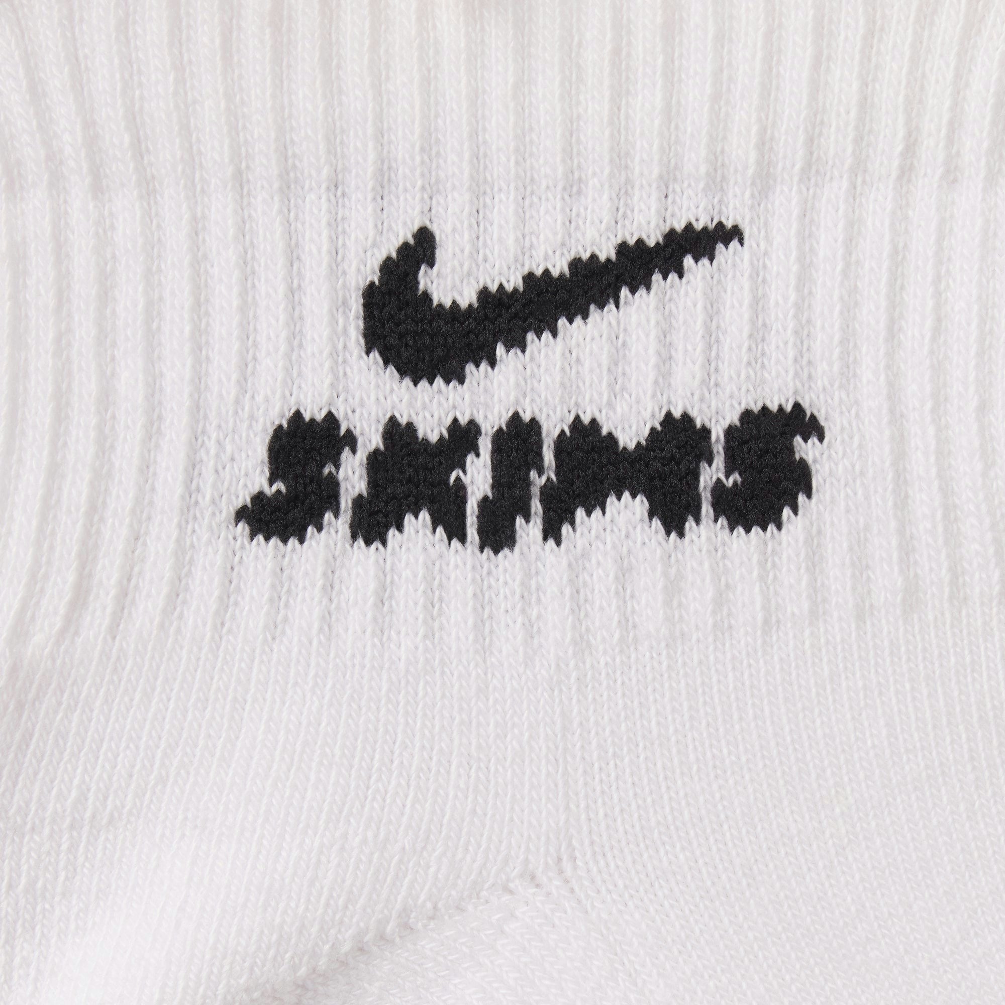 Skims Nikeskims Accessories Dri-Fit Quarter Crew Sock 3-Pack Snow