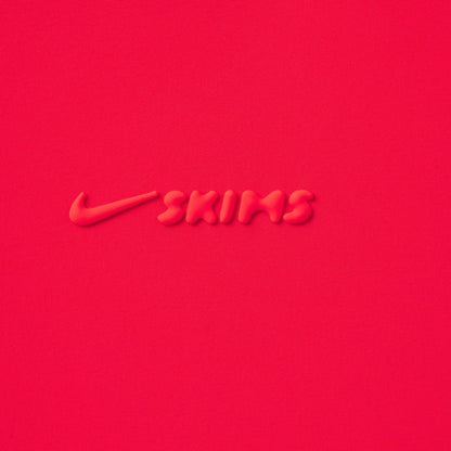 Skims Nikeskims Woven Nylon Crop Jacket Ruby