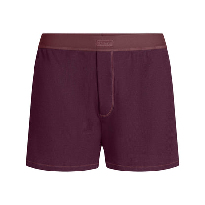 COTTON RIB LOOSE BOXER