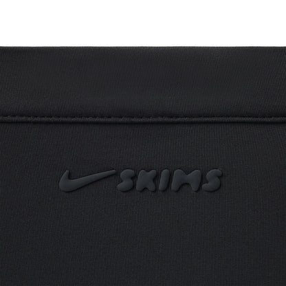 Skims Nikeskims Shine Long Sleeve Half Zip Obsidian