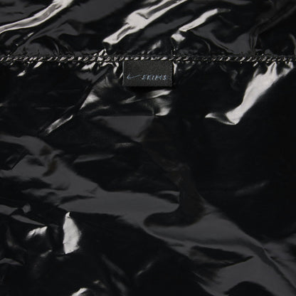 Skims Nikeskims Shiny Nylon Cargo Pant Obsidian