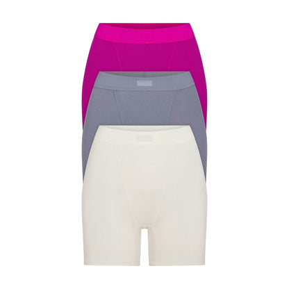COTTON RIB BOXER 3-PACK