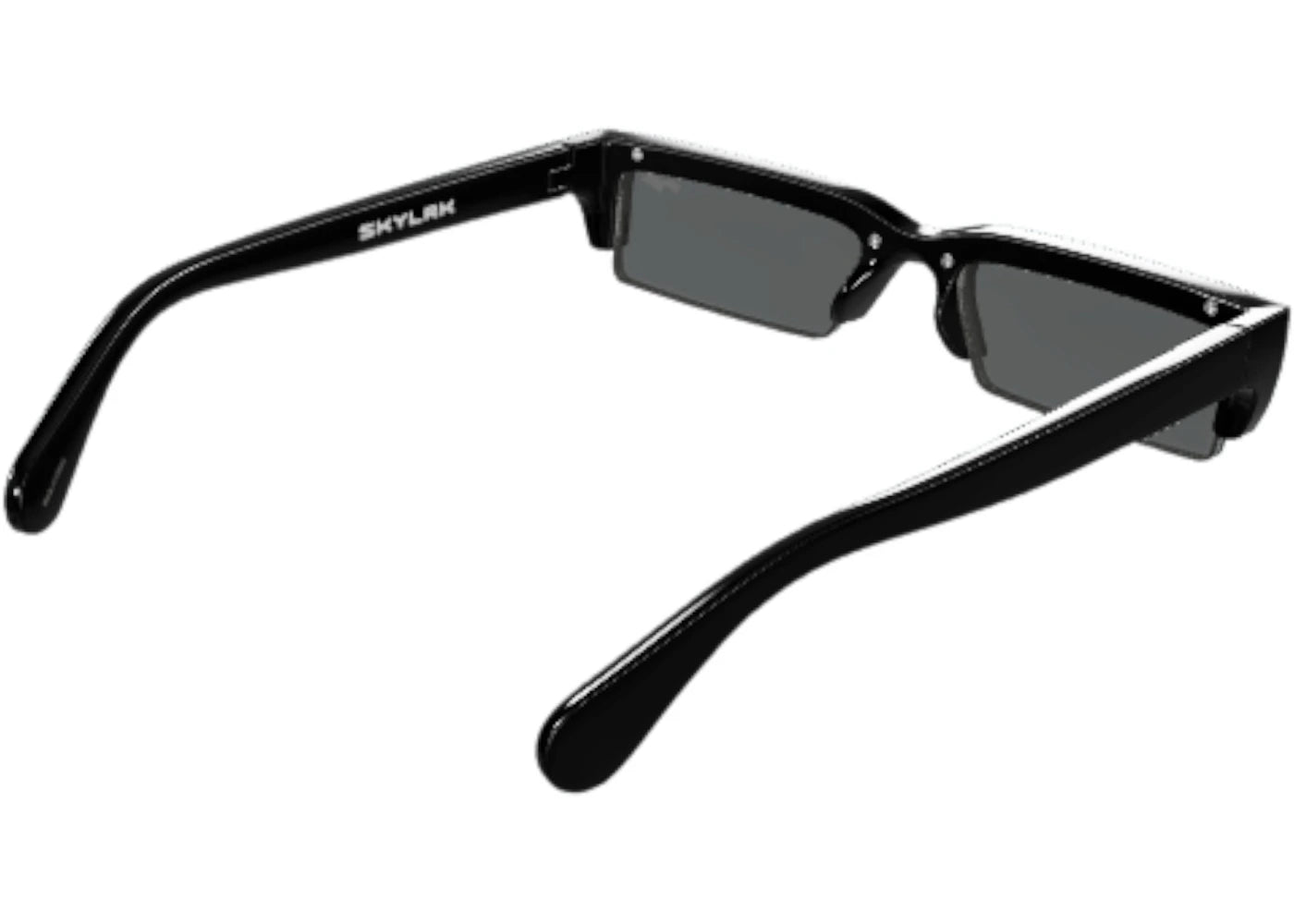 Skylrk Slim Sunglasses Gloss Black – Kicks Machine