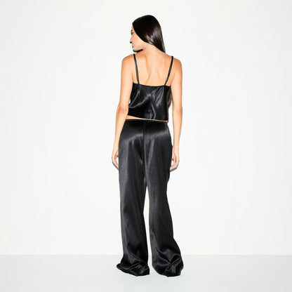 Skims Heavyweight Satin Cami Onyx