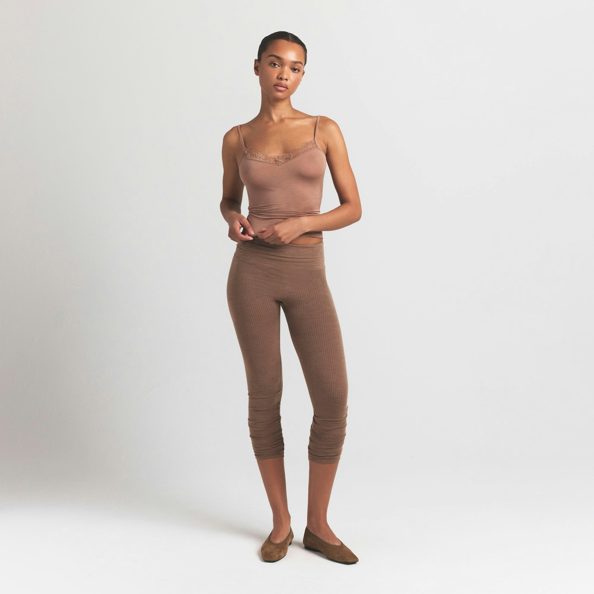 Skims Sheer Modal Lace Cami Sienna