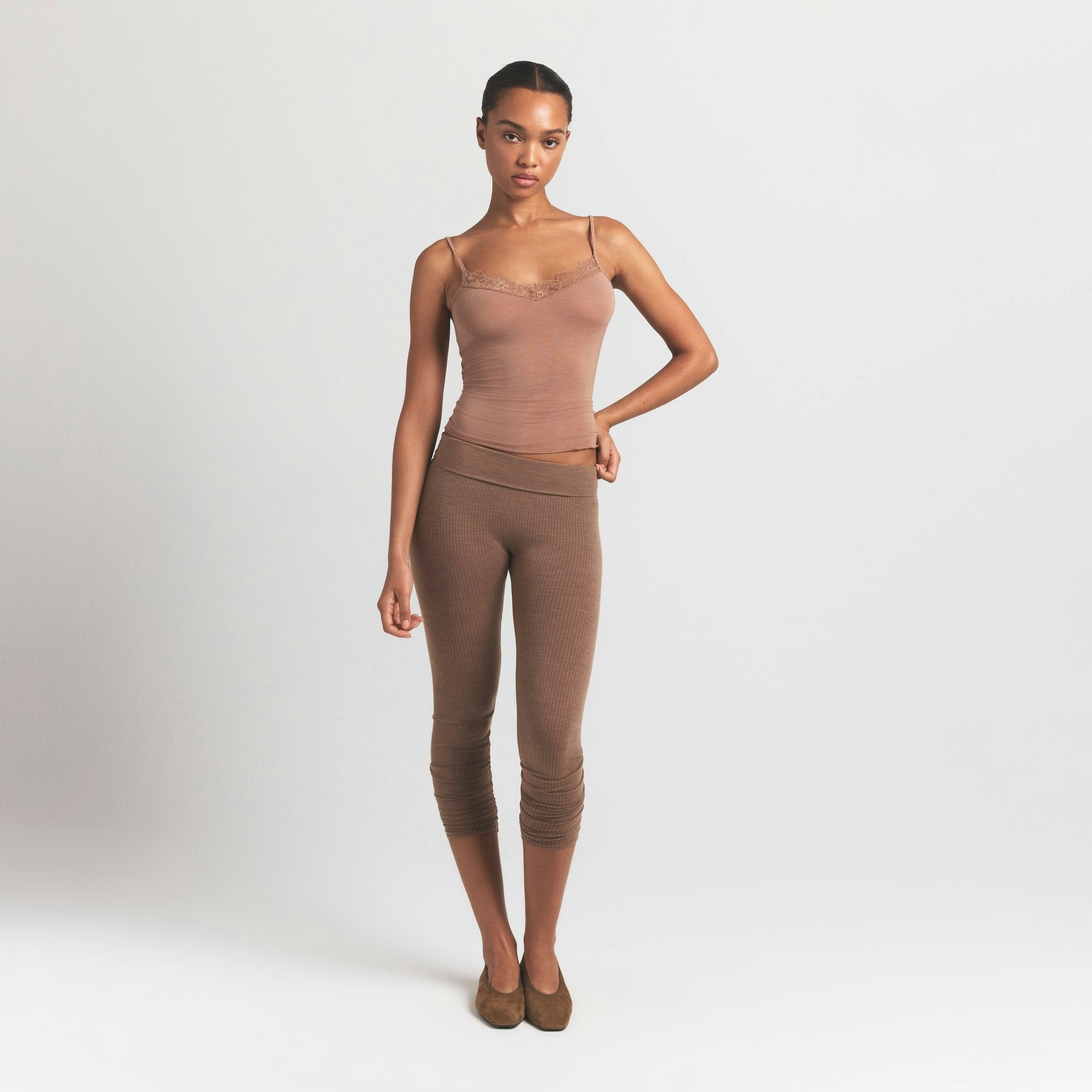 Skims Sheer Modal Lace Cami Sienna
