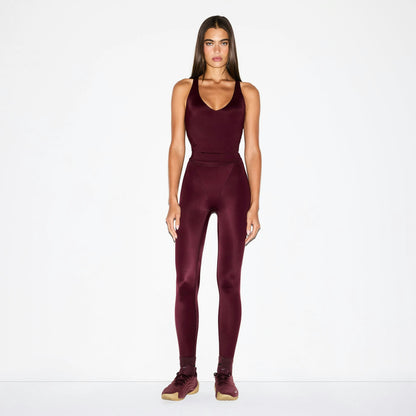 Skims Nikeskims Shine V-Neck Tank Currant