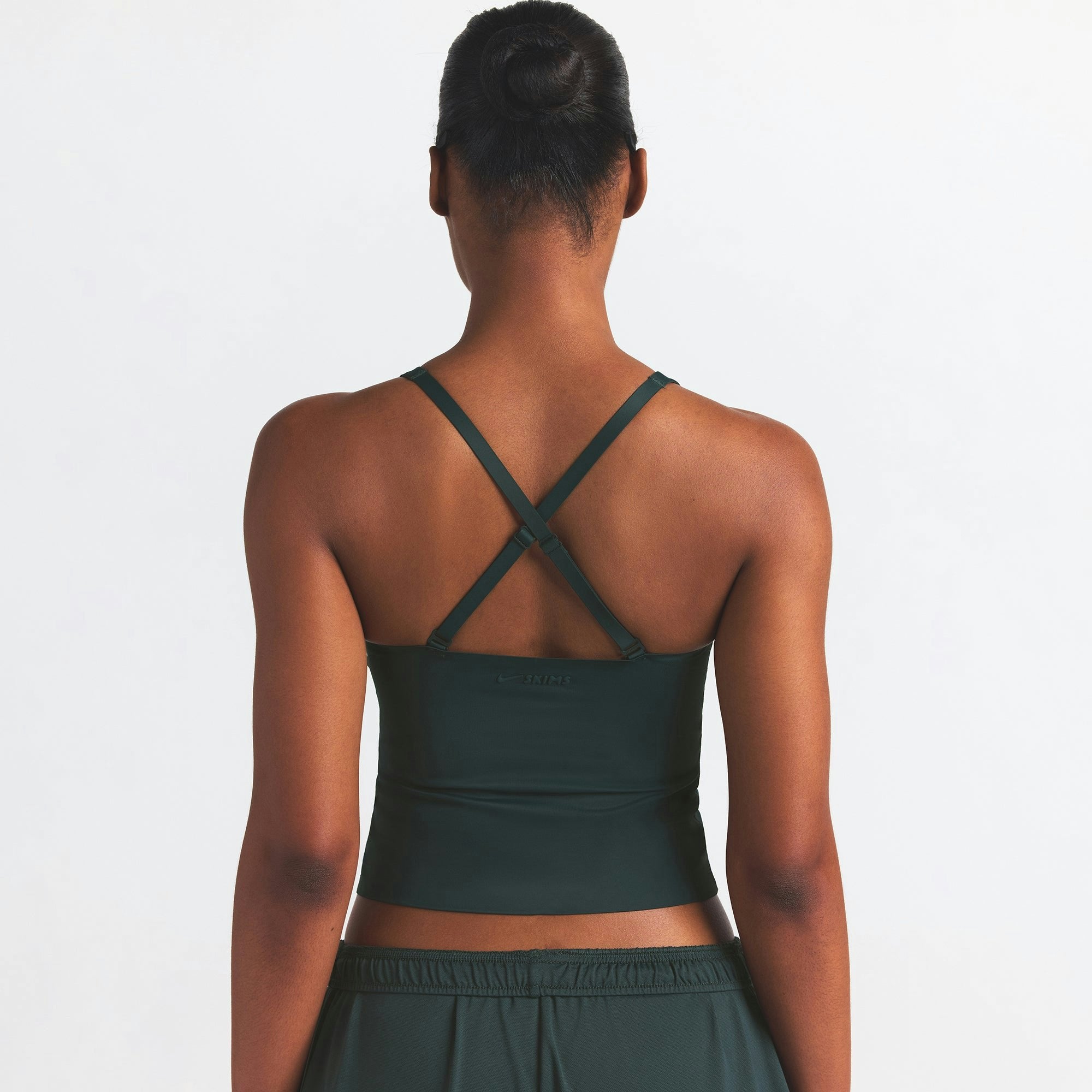 Skims Nikeskims Shine V-Neck Tank Dark Teal