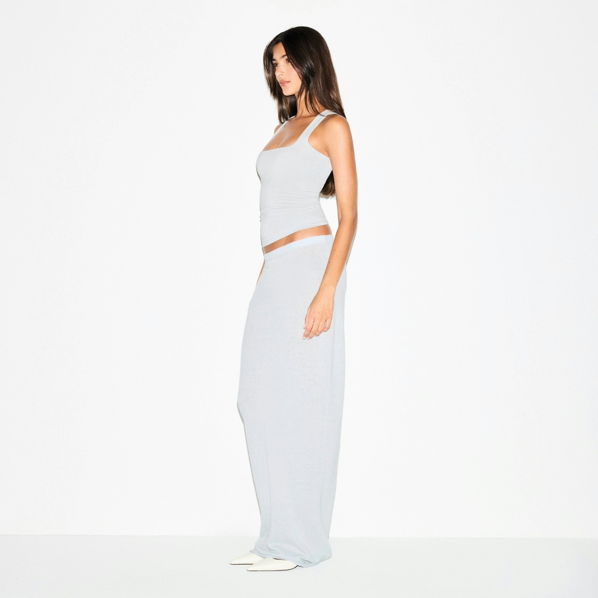 Skims Smooth Layers Square Neck Tank Mist