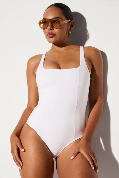 Fabletics Shaping Swim Waist Cinching One Piece