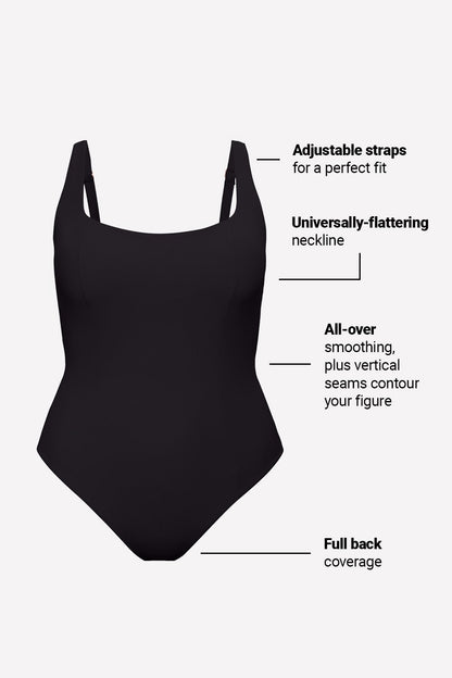 Fabletics Shaping Swim Waist Cinching One Piece